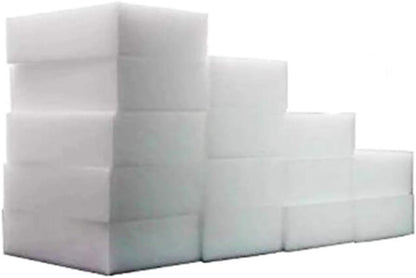 Generic Jumbo Magic Cleaning Eraser Sponge Melamine Foam 100 X 70 X 30mm, Pack of 99
