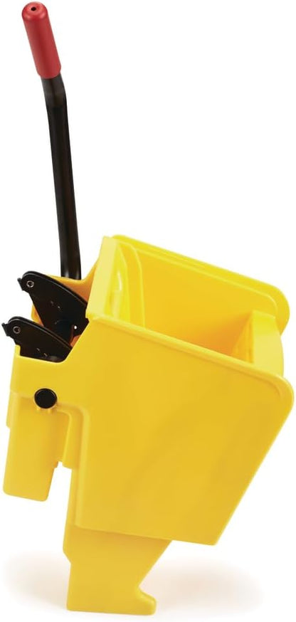 Rubbermaid Commercial Products Side-Press Replacement Wringer for WaveBrake 2.0 Mopping Buckets Yellow Heavy Duty Cleaning for Professional/Janitorial Use