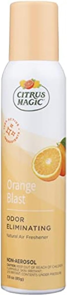 Citrus Magic Natural Odor Eliminating Air Freshener Spray, Fresh Citrus, 3-Ounce