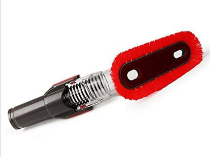 Flexible Soft Vacuum Accessories and Attachments Dusting Brush 35mm-32mm Adapter Perfect for Cleaning Furniture & Ceiling Vacuum Cleaner Attachments for 1-1/4'' or 1-3/8'' Standard Hose