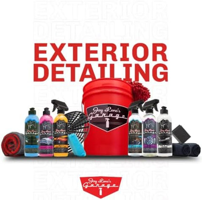 Jay Leno's Garage Car Leather Conditioner and Auto Leather Care - Professional Leather Conditioner for Car Seats, Nourishes Protects & Restores, Lanolin & Beeswax Formula, Non-Greasy Finish (16 oz)