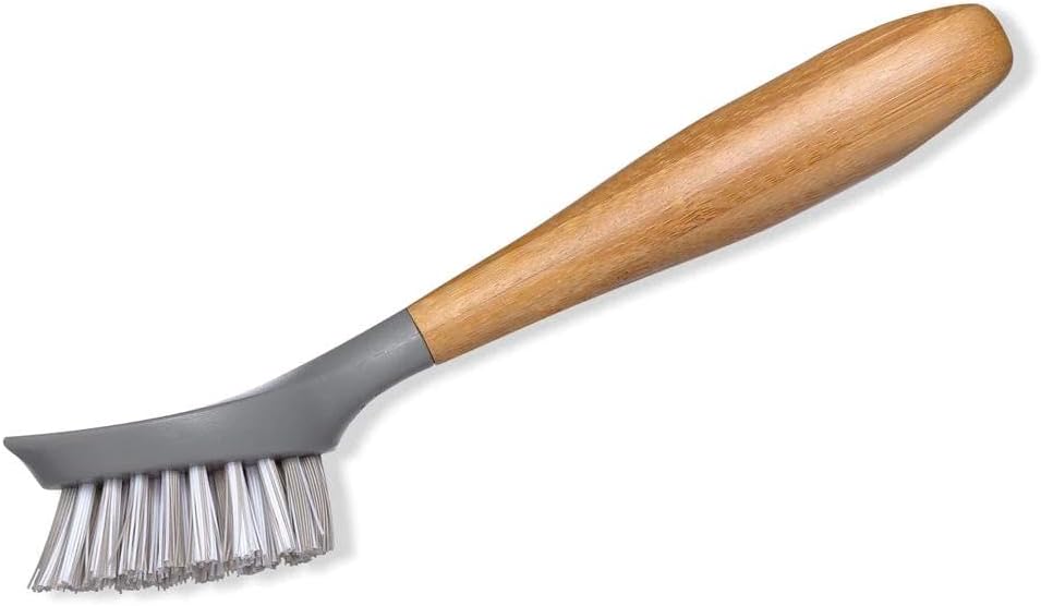 Full Circle Double Dish Brush Set – Durable Scrub Brushes for Dishes, Pots, Pans, and Cast Iron, Includes Be Good & Tenacious C, Sustainable 2-Pack