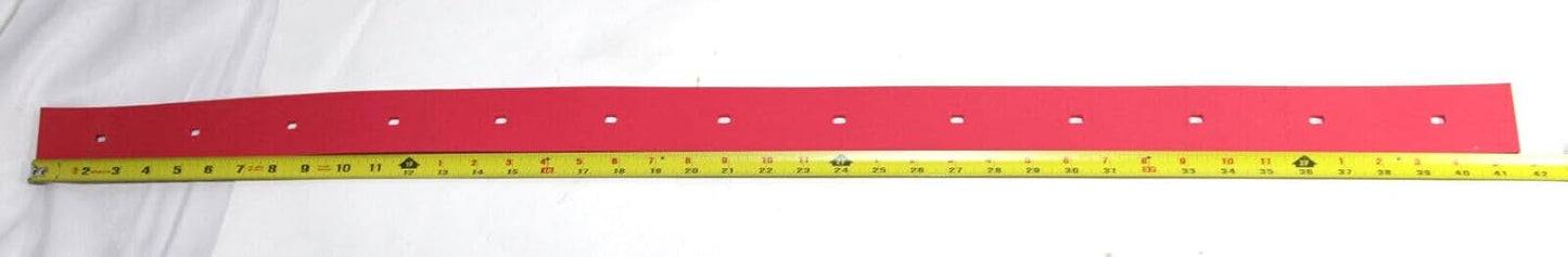 Floor Scrubber Rubber Squeegee Blade Kit (2pcs) for elife Model 300X (Squeegee 33" for 300X(MX3Z))