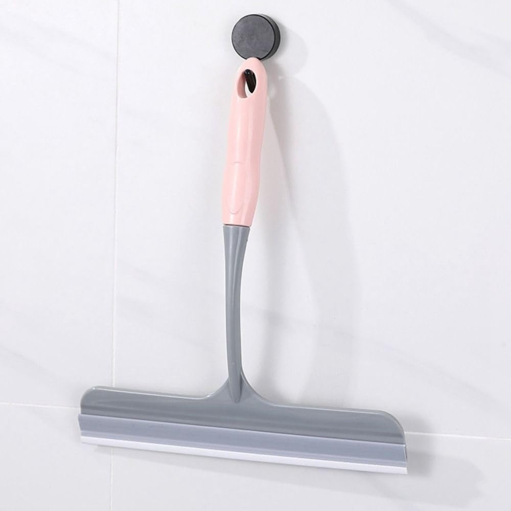 Shower Squeegee for Glass Doors, Mirror Cleaner All-Purpose Squeegee with Hanging Hole, Window Glass Wiper for Shower Doors, Windows, Mirrors, Tiles