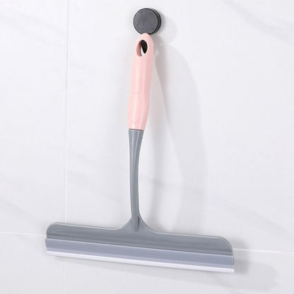 Shower Squeegee for Glass Doors, Mirror Cleaner All-Purpose Squeegee with Hanging Hole, Window Glass Wiper for Shower Doors, Windows, Mirrors, Tiles