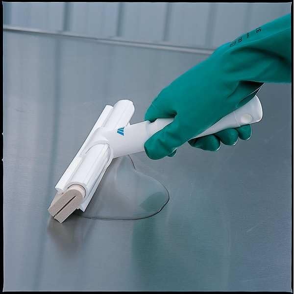 Vikan 77515 Squeegee,Fixed Head,Bench,10",PP/RB,White