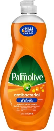 Palmolive Ultra Dish Liquid, Orange, Antibacterial, 32.5 Fl Oz (Pack of 1)