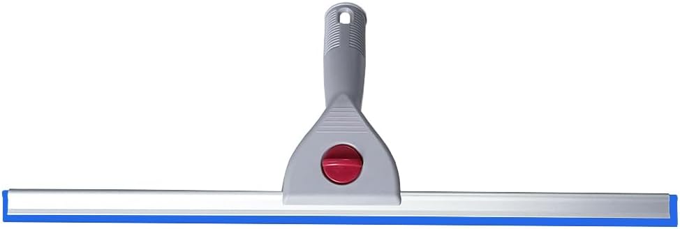 18" Heavy Duty Window Cleaning Squeegee Handheld Scraper for Glass Doors, Windows, Car Windshields (Black, 18IN/45CM)
