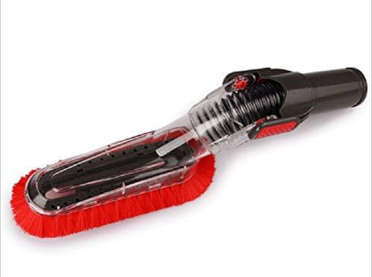 Flexible Soft Vacuum Accessories and Attachments Dusting Brush 35mm-32mm Adapter Perfect for Cleaning Furniture & Ceiling Vacuum Cleaner Attachments for 1-1/4'' or 1-3/8'' Standard Hose