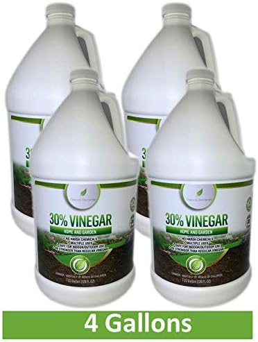 Natural Elements 30% Vinegar | (4) 1 Gallon Pack | Home and Garden Vinegar