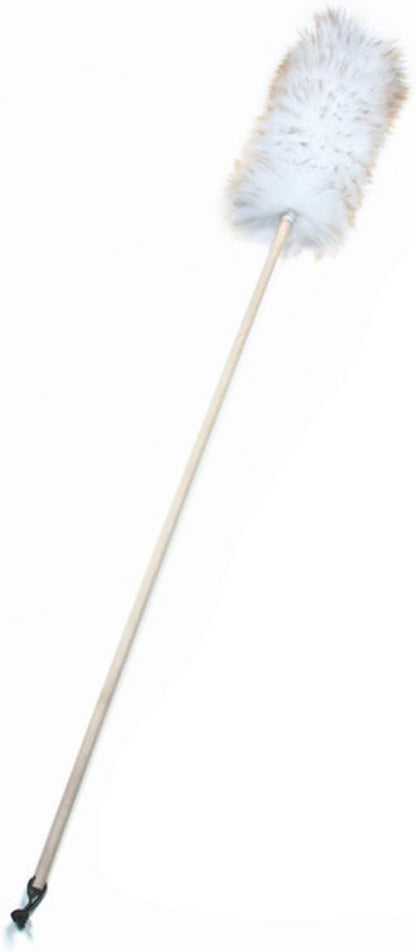 Norpro 24-Inch Pure Lambs Wool Duster with Wood Handle