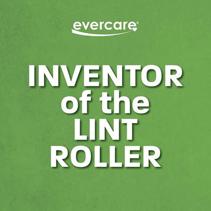 Evercare All Purpose Pet Hair Lint Roller with 2 Refills, 180 Total Sheets – Reusable Sticky Roller for Pet Hair, Cat & Dog Hair Remover, Lint Remover, Pet Hair Remover for Furniture, Clothing & Cars