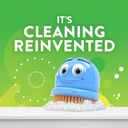 Scrubbing Bubbles Toilet Gel Stamps, Fresh Gel Toilet Cleaning Stamps, Helps Keep Toilet Clean and Helps Prevent Limescale & Toilet Rings, Lavender Scent, 1 Dispenser with 6 Stamps (Pack of 2)