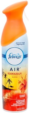 Febreze Air Mist Air Freshener Spray, Odor-Fighting Room Spray, Air Fresheners for Home and Bathroom and Kitchen, Aerosol Can, Mountain Scent, Purple, 8.8oz (Pack of 3)