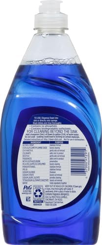 Dawn Platinum Refill Jug Dish Soap, Fresh Rain Scent Liquid Dishwashing Detergent Powerful Dawn Dish Soap for Tough Grease Removal Dishwashing Liquid Value Pack, 51.5 oz (Pack of 2)