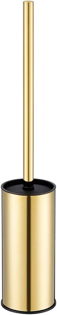 BGL Stainless Steel 304 Black Toilet Bowl Brush and Holder Set Cleaning Tool Holder with Toilet Brush