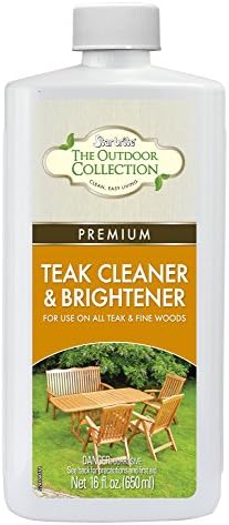 STAR BRITE Outdoor Collection Teak Cleaner & Brightener - One-Step Teak Restoration, Renew Weathered, Gray Teak for Refinishing or Oiling - 32 OZ Spray