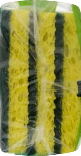 Scotch-Brite Heavy Duty Scrub Sponge, 9 Kitchen Sponges Designed for Tough Messes in the Kitchen that Last 3X Longer*, Best for Cast Iron Skillets and Outdoor Grills, Flexible, Durable, and Strong