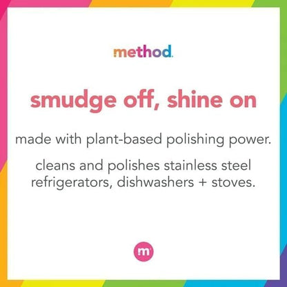 Method Stainless Steel Cleaner, Apple Orchard, 14 OZ (Pack of 1)