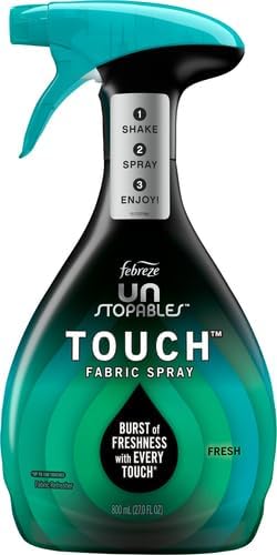 Unstopables Touch Fabric Spray and Odor Fighter, Fresh & Breeze, 16.9 oz, Pack of 2