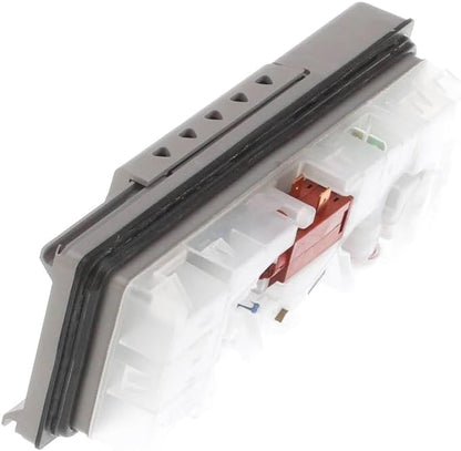 DD59-01002A Dishwasher Detergent & Rinse Aid Dispenser Assembly (OEM) 7.7 * 3.3 * 2.2 in - Compatible Replacement With Samsung Dishwasher Parts