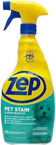 Zep Pet Stain and Odor Remover 32 oz ZUPETODR32 (Cases of 4)