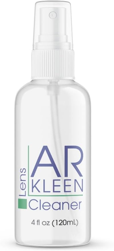 AR Kleen® 8oz Spray Pump | Multi-Purpose Lens Cleaner Safe For All Lenses & Screens | No Streaks | Ammonia and Alcohol Free