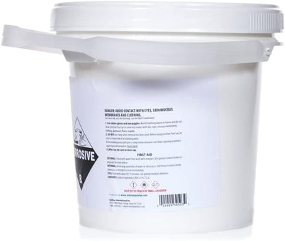 Pure Lye 1 lb - Unique Sodium Hydroxide Beads | Drain Opener & Soap Making | Biodegradable, Eco-Friendly (30-500)