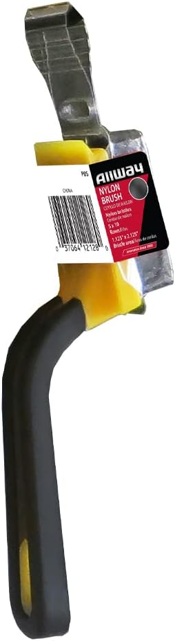 ALLWAY GB Soft-Grip Narrow Nylon Stripper & Grout Brush