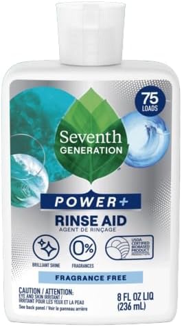 Seventh Generation Dishwasher Rinse Aid - 8 oz - 2 pk