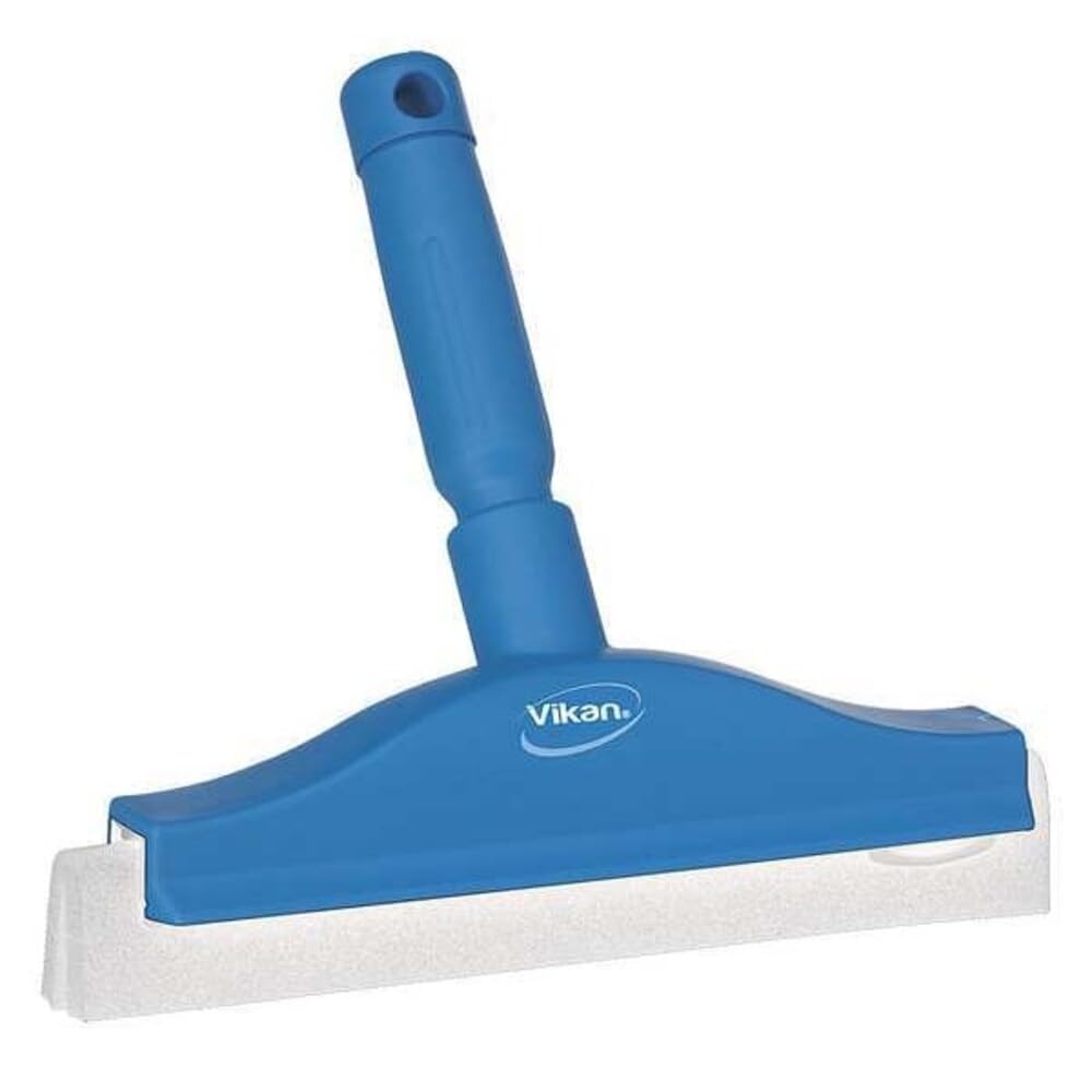 Vikan 77515 Squeegee,Fixed Head,Bench,10",PP/RB,White