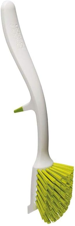Joseph Joseph Edge Dish Brush with Integrated Sink Rest, Grey