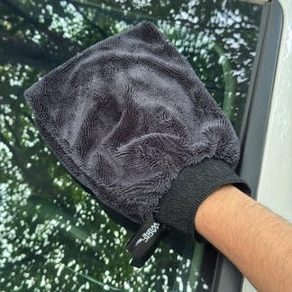 MAGIC WIPE® Microfiber Cleaning Gloves – Pack of 3 Reusable Dusting Gloves & Washing Mitt for Home, Kitchen, Car, Furniture & Electronics – Soft, Lint-Free, Washable Multipurpose Microfiber Gloves