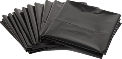 Commander 42 Gallon 2.5 MIL Black Heavy Duty Garbage Trash Bags - 32" x 46" - Pack of 20 - For Contractor, Industrial, Institutional, & Commercial