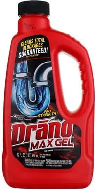 Drano Max Gel Clog Remover, 80 oz