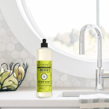 Mrs. MEYER'S Kitchen Set, Dish Soap, Hand Soap, and Multi-Surface Cleaner, 3 CT (Snowdrop)