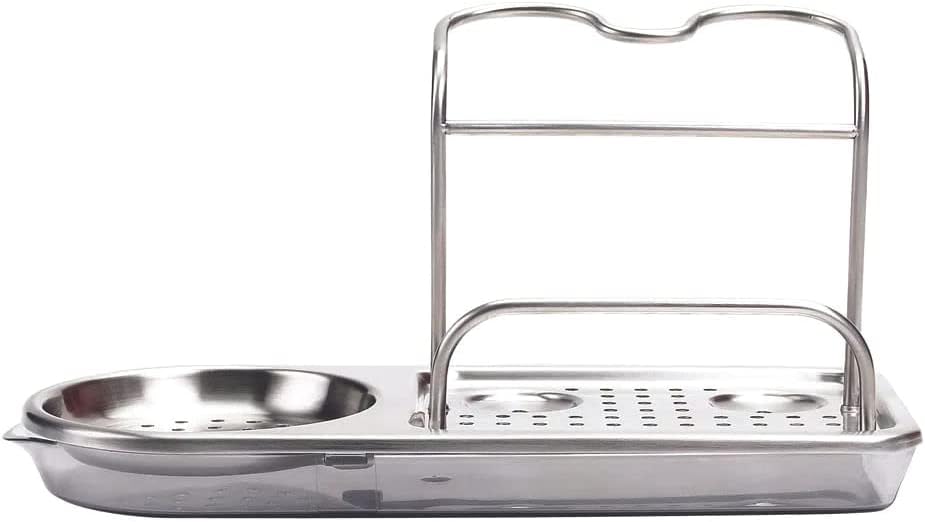 OXO Good Grips Stainless Steel Sink Caddy, Gray, A
