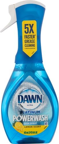 Dawn Powerwash Lemon Dish Spray, Dish Soap Starter Kit, 16 Fl Oz