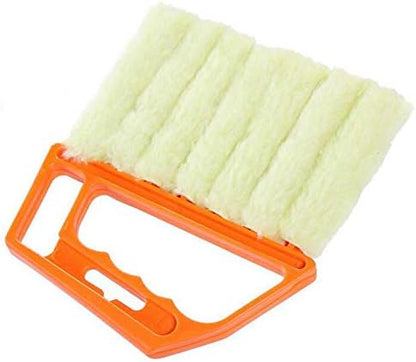 Chris.W 2Pack Window Blind Cleaner Duster Brush Microfiber Blind Cleaner Tools for Window Shutters Blind Air Conditioner Jalousie Dust