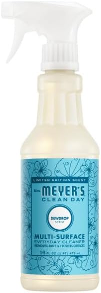 MRS. MEYER'S CLEAN DAY Kitchen Essentials Set, Includes: Hand Soap, Dish Soap, and All Purpose Cleaner, Lemon Verbena, 3 Count Pack