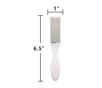 Professional Foot Files Callus Remover,Foot Scrubber for Dead Skin,Stainless Steel Foot Rasp-Pink（1 Pack）