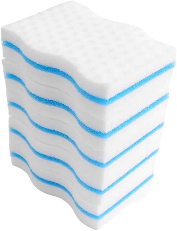 5PCS Magic Sponge Melamine Compression Dish Sponges High Density Clean Tools Kitchen Household Cleaning Supplies