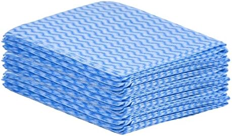 Superio Handy Wipes For Kitchen Multi-Purpose Heavy-Duty Reusable Cleaning cloth for house, Bathroom, and office. Disposable Dish Towel (60 Grey)