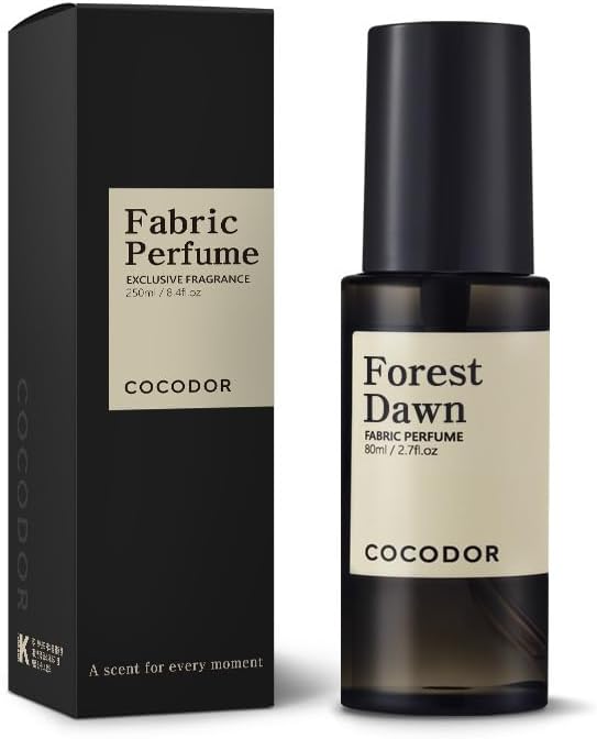 COCODOR Fragrance Room Spray/Black Cherry / 16.9oz(500ml)/ Made with Essential Oils, scented room closet fabric odor eliminator spray