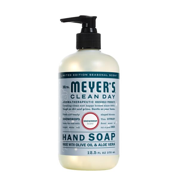 Mrs. MEYER'S Liquid Hand Soap Variety, 1 Plum Berry Refill, 1 Plum Berry Hand Soap (Vareity Pack)