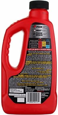 Drano Max Gel Clog Remover, 80 oz