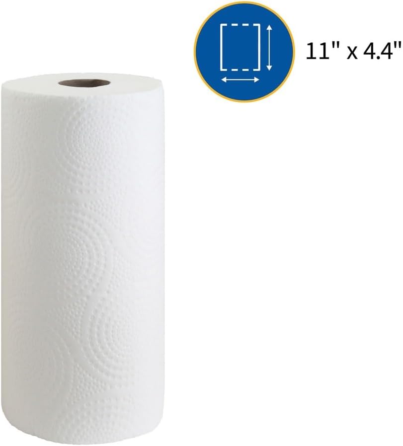 Genuine Joe Kitchen Paper Towels,11" x 4.5", 2-Ply, 170 Sheets/Roll, 30 Count