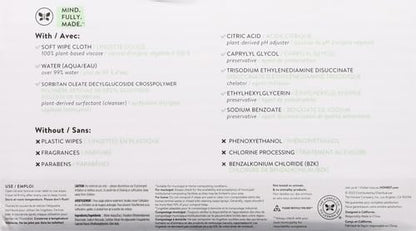The Honest Company Hypoallergenic Multi-Use Baby Wipes for Sensitive Baby Skin, Rose Blossom, 60 Count