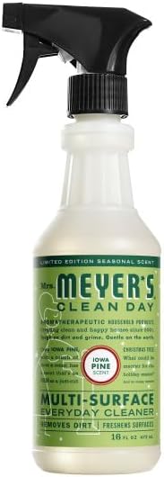 Mrs. MEYER'S CLEAN DAY Liquid Dish Soap 3 Pack Variety, Acorn Spice, Apple Cider, Fall Leaves, 16 OZ Each, 1 CT