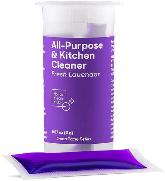 Complete Home Cleaning 15 Pack Kit, Kitchen, Bathroom, Carpet, Dish, and Glass Cleaner Refills
